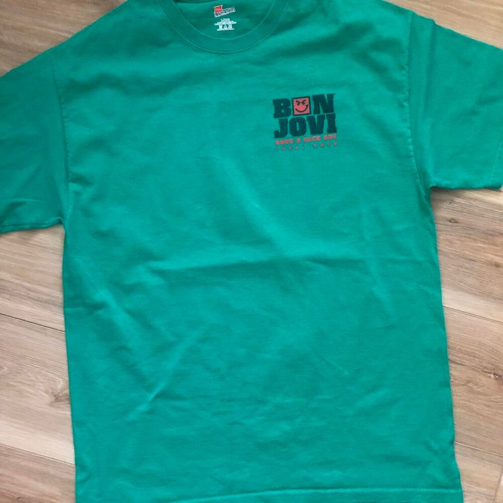 Bon Jovi 2005 “Have a Nice Day” Crew Tee L